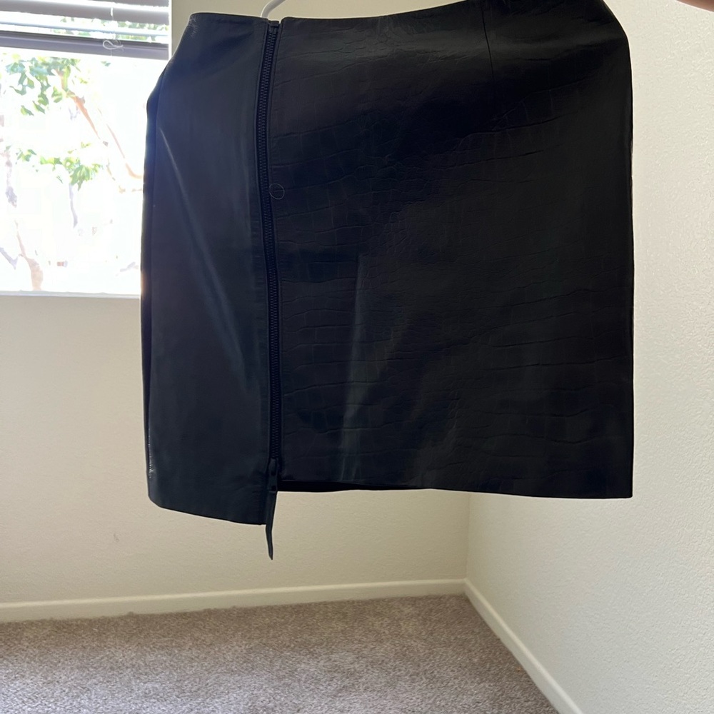 Well used leather skirt in excellent condition just like new